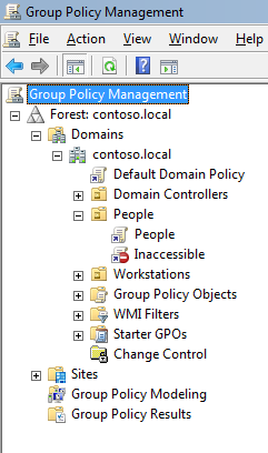 group policy select