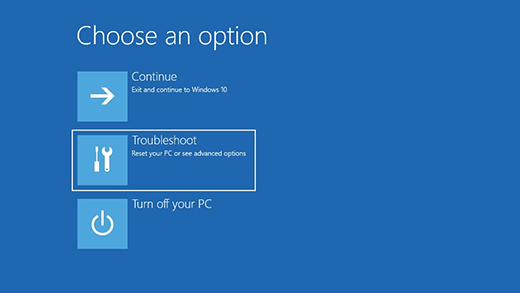 Reset Windows 10 User Password With Third Party Software options