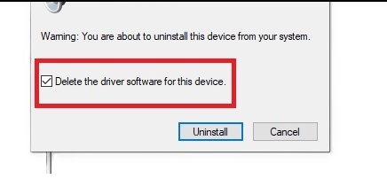 Windows 10 Update Version 20H2 Install Stuck. Delete the driver software for this device 